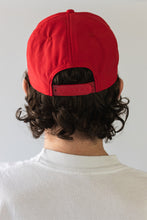 Load image into Gallery viewer, Ly&amp;Co Racing Deconstructed Nylon Hat - Red w/ White Rope
