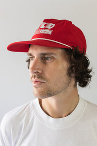 Ly&Co Racing Deconstructed Nylon Hat - Red w/ White Rope