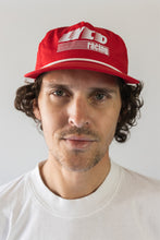 Load image into Gallery viewer, Ly&amp;Co Racing Deconstructed Nylon Hat - Red w/ White Rope
