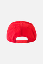 Load image into Gallery viewer, Ly&amp;Co Racing Deconstructed Nylon Hat - Red w/ White Rope
